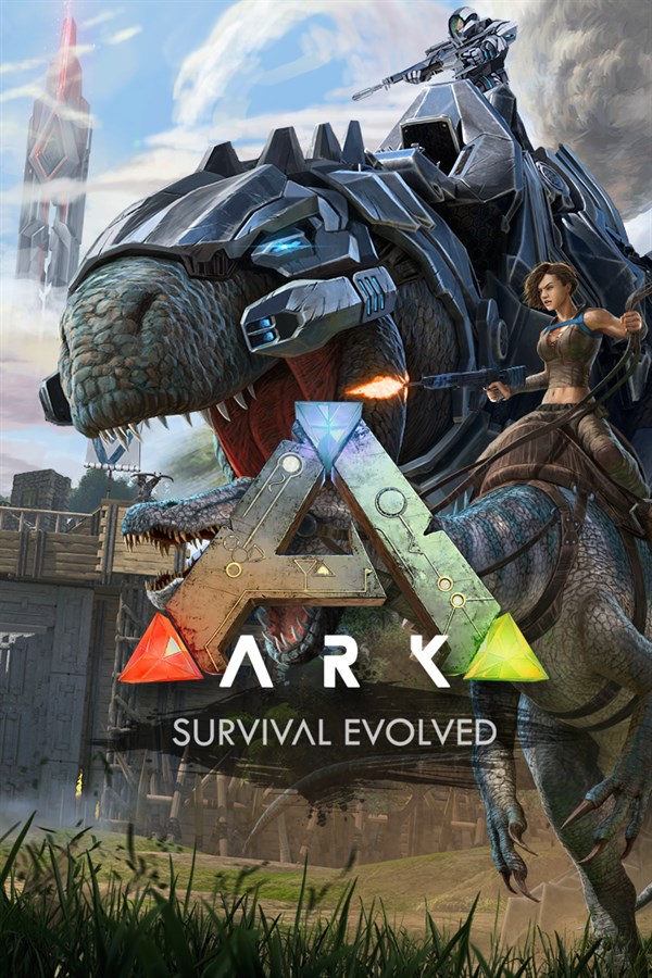 Jaquette officielle de ARK: Survival Evolved