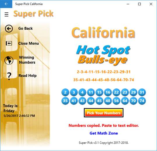 Super Pick California screenshot 8