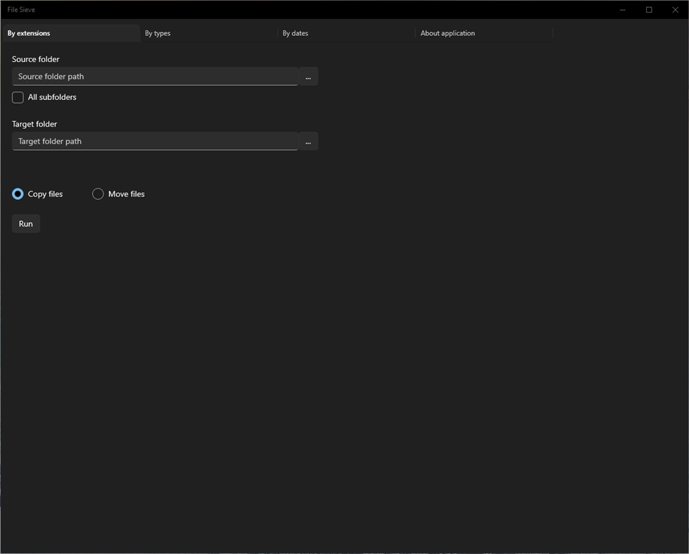 #1. File Sieve (Windows) By: Nikolai Belai