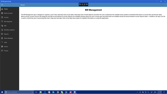 Bill Management screenshot 1