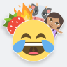 Logo dell'app di Emoji Keyboard.