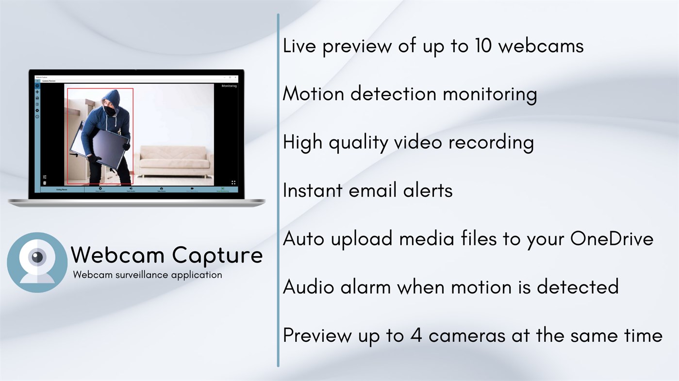 #1. Webcam Capture (Windows) 由: ZenByte Apps