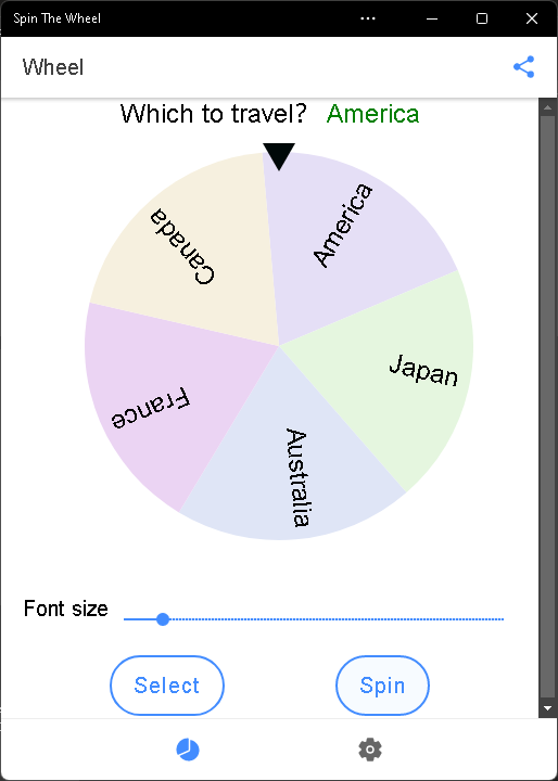 spin the wheel - microsoft store 应用程序