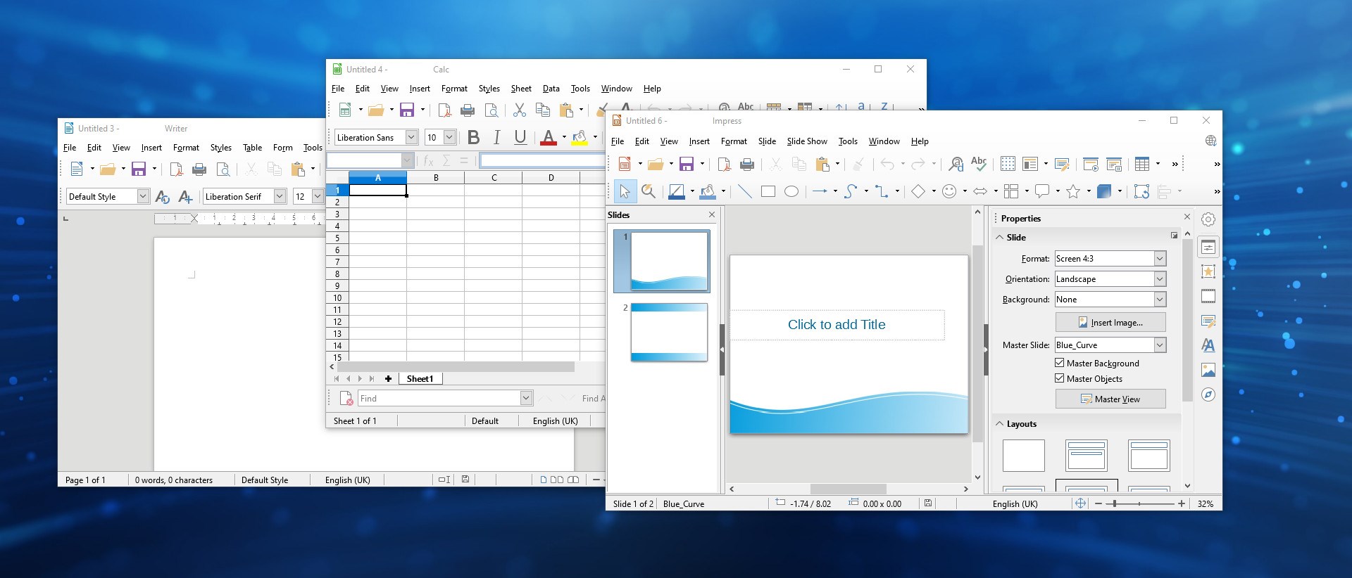 Libreoffice windows 10