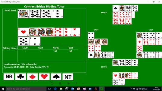 Contract Bridge Bidding Tutor for Windows 10 screenshot 2