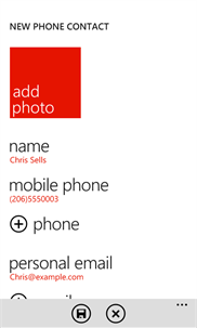 Share Contact screenshot 3