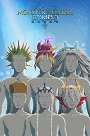 モンスターハンターストーリーズ3 ～運命の双竜～ モンスターヘア：DLCセット
