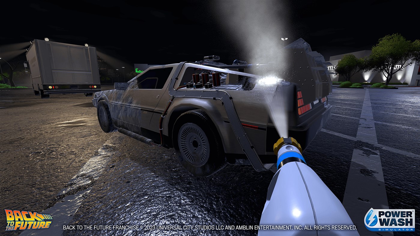 #4. PowerWash Simulator Back to the Future Special Pack (Windows) Podle: Square Enix Ltd.