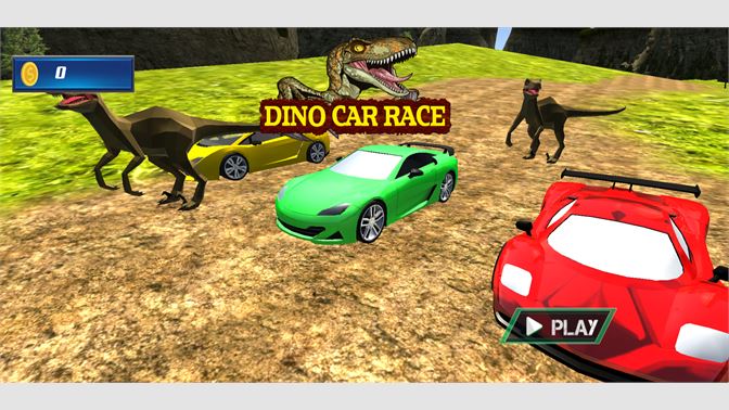 Jogo Dino Car Race no Jogos 360