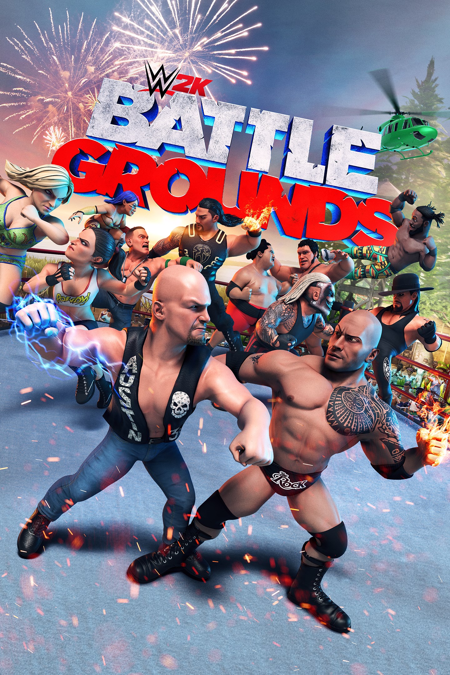 WWE 2K Battlegrounds boxshot