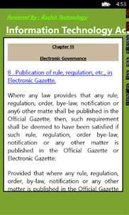 Information Technology Act 2000 screenshot 3