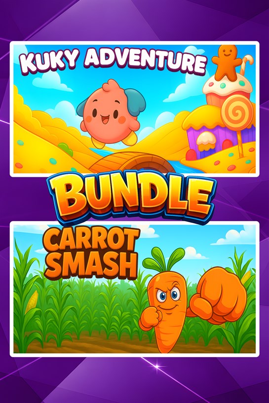 צילום תיבה של Kuky Adventure + Carrot Smash (Bundle)