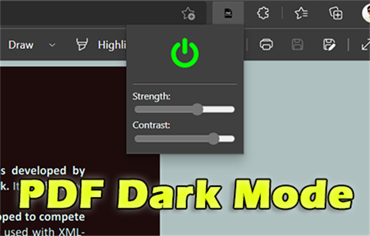 PDF Dark Mode