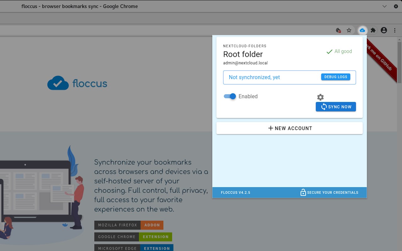 floccus bookmarks sync