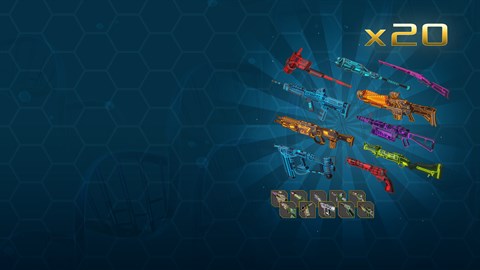 Neon MKVI Weapon Skin Bundle Pack