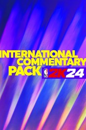 NBA 2K24: Pacote de Comentário Internacional