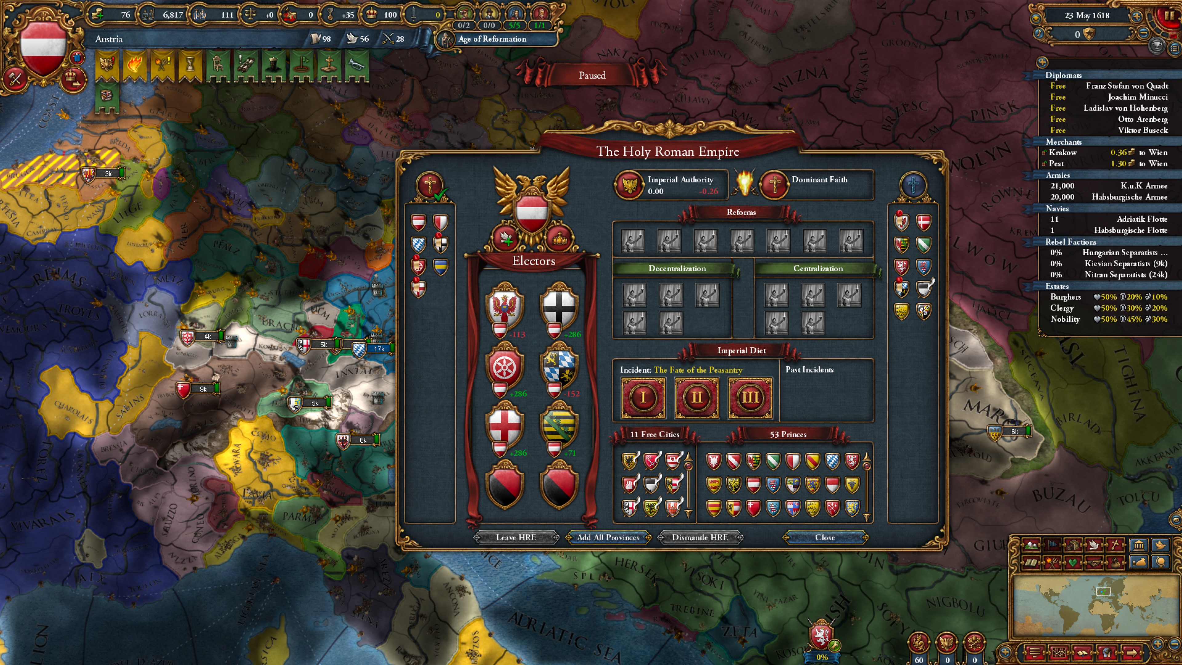 Europa Universalis IV: Emperor | Xbox | Chiave | Privato