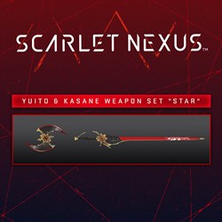 Set de armas de estrellas para Yuito y Kasane de SCARLET NEXUS