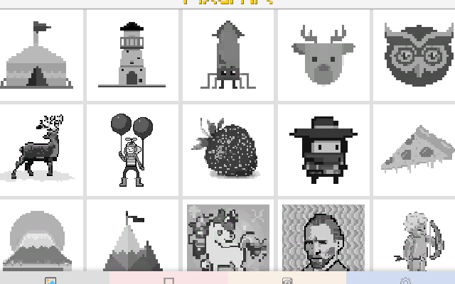 Pixel Art Color By Numbers Game
