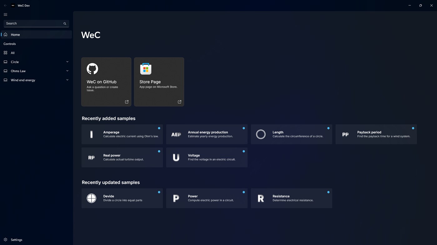#1. Wind energy Calculator (Windows) От: Ivan Bondaruk