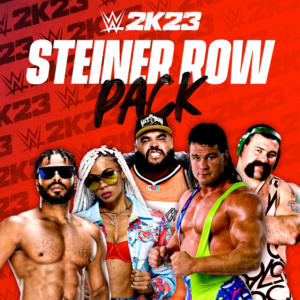 WWE 2K23 Steiner Row Pack cover art (full size)