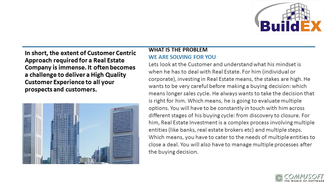 Snapshot 2 of Buildex CRM for Real Estate by Compusoft