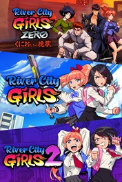 Lote de River City Girls 1, 2 y Zero