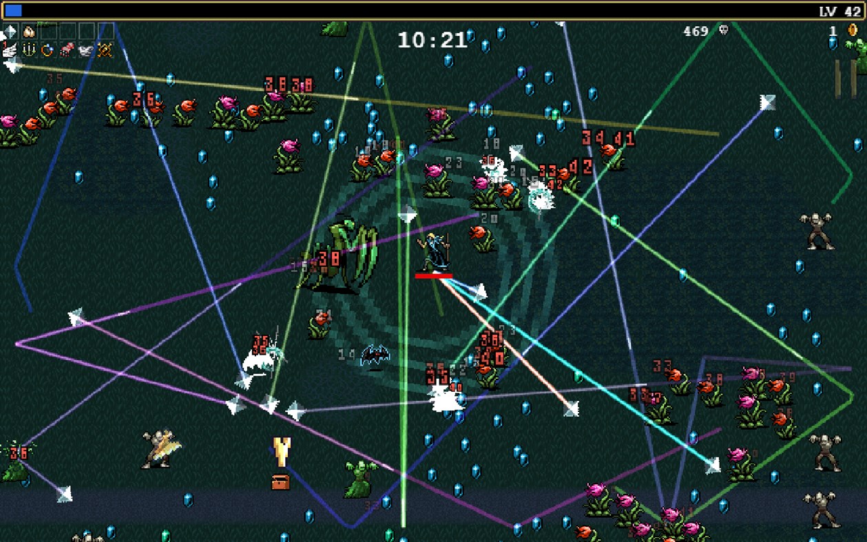 #6. Vampire Survivors (Windows) Av: Poncle