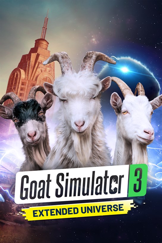 Box shot of Goat Simulator 3 – Extended Universe Edition: Xbox One Edition