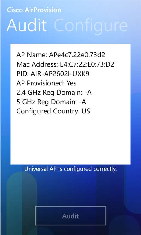 Cisco AirProvision Screenshots 2