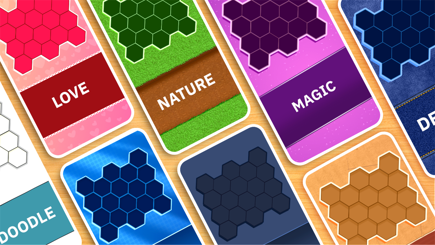 #6. Jigsaw Puzzles Hexa (Windows) Podle: RV AppStudios