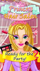 Princess Hair Salon - Fashion Makeover Girls Game screenshot 2