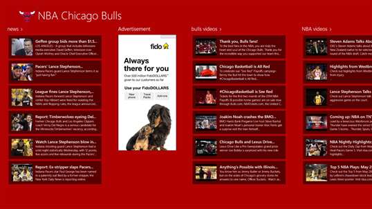 NBA Chicago Bulls screenshot 1