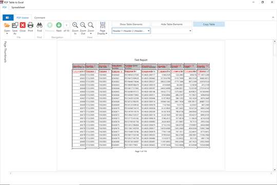 PDF Table to Excel screenshot 4