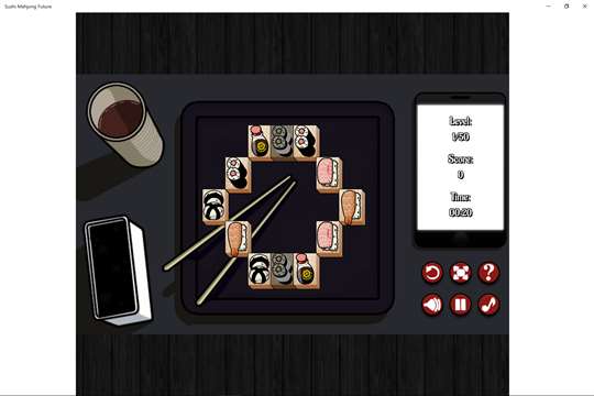 Sushi Mahjong Future screenshot 2