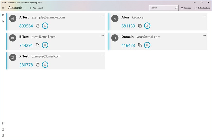 2fast &ndash; Two Factor Authenticator_4
