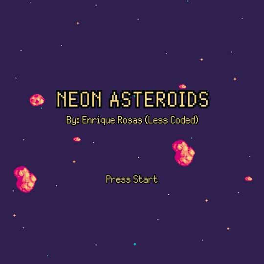 Neon Asteroids cover art