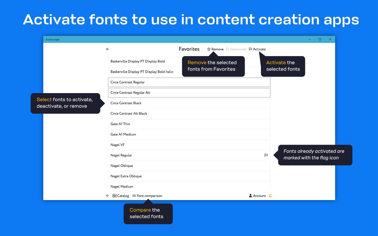 #3. Fontoscope (Windows) 由: Paratype, Inc.