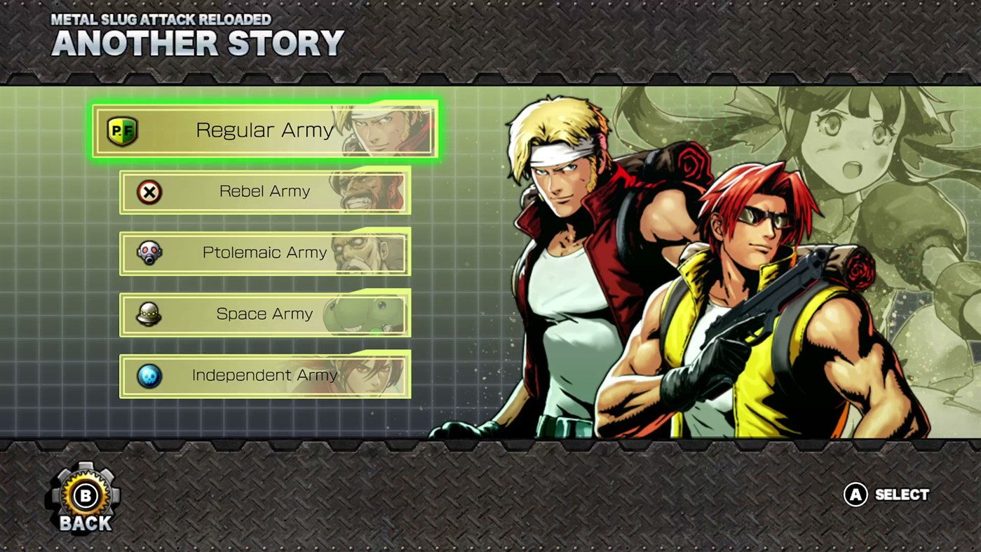 #4. METAL SLUG ATTACK RELOADED (Xbox) Podle: SNK CORPORATION