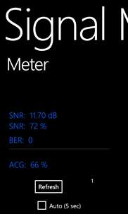 SatSignalMeter screenshot 2