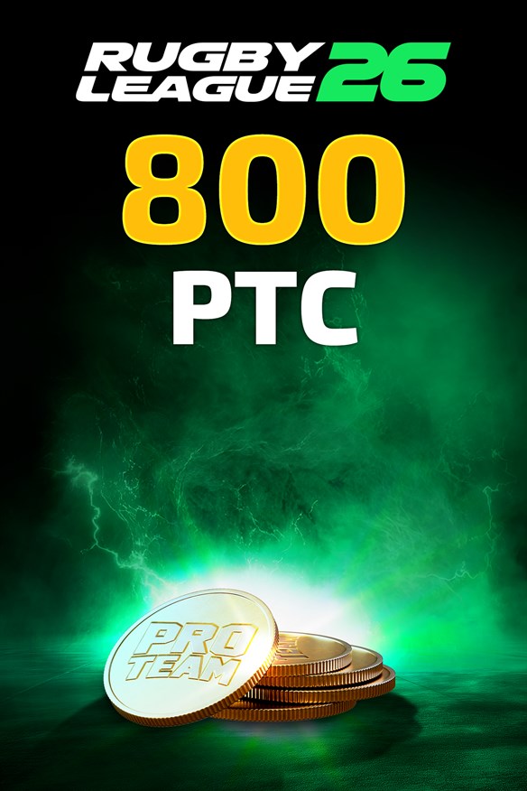 Rugby League 26 - 800 Pro Team Coins Xbox Series X|S and Xbox One cover art