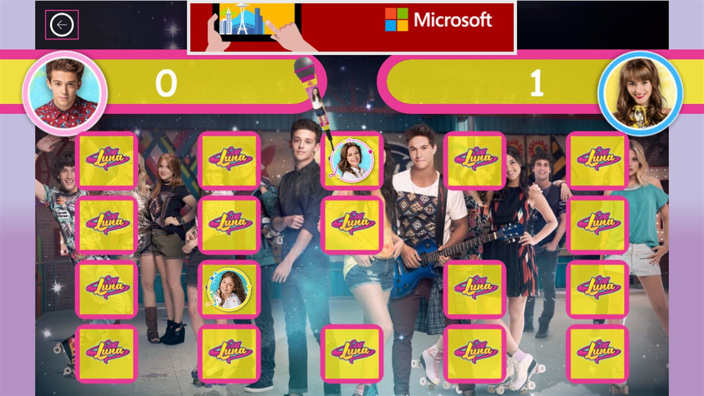 #4. Soy Luna Memory Game (Windows) 由: Damicolo