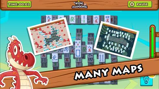 Mahjong Solitaire - King of Tile screenshot 1