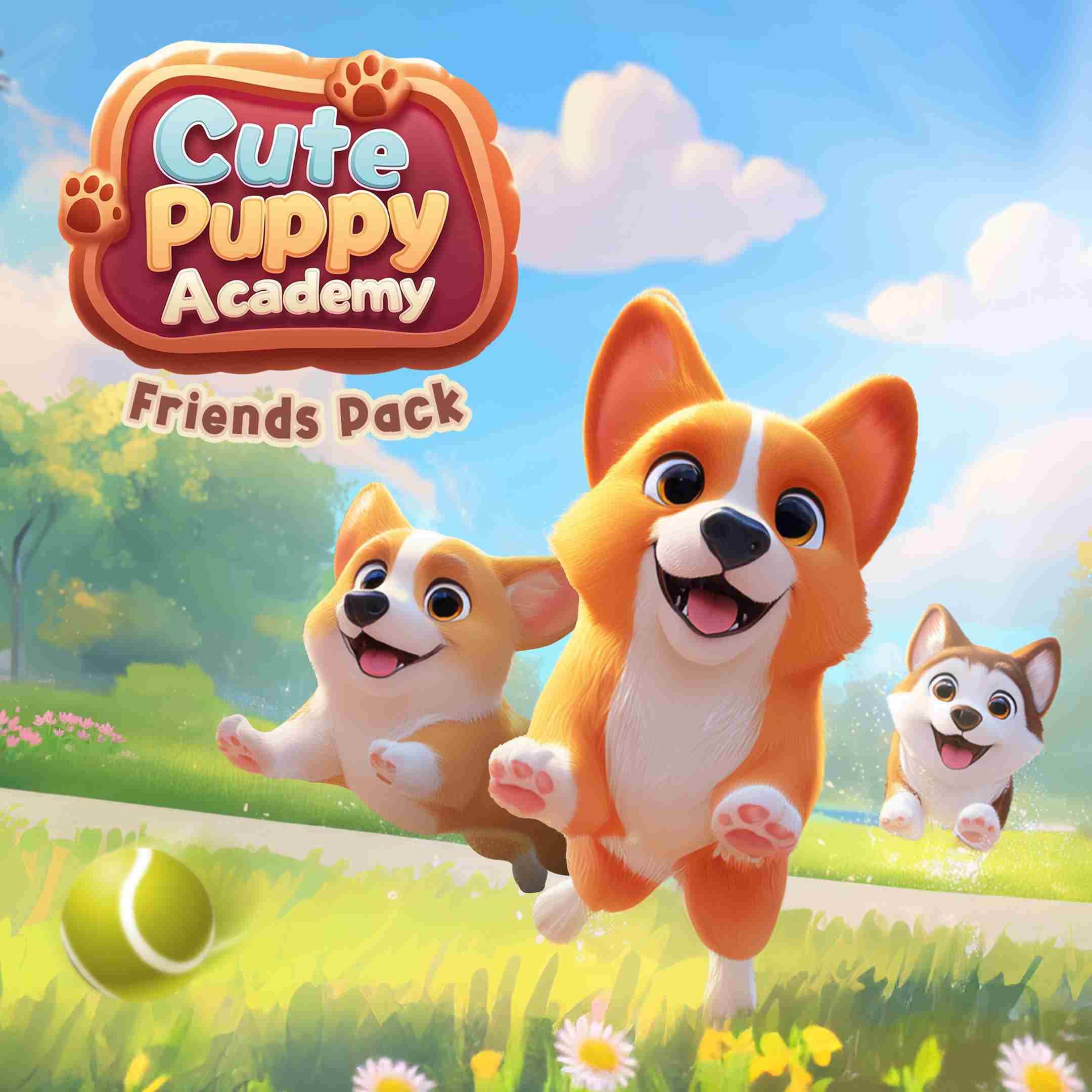 Cute Puppy Academy: Friends Pack