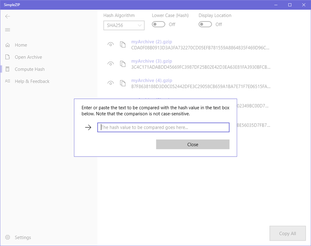 #2. SimpleZIP (Windows) 由: AA47phU