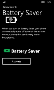 Battery Saver 8.1 screenshot 6