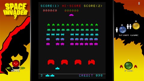 Space Invaders 3DTV Trial