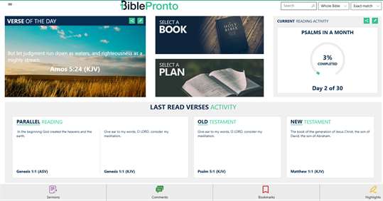 Bible Pronto screenshot 1