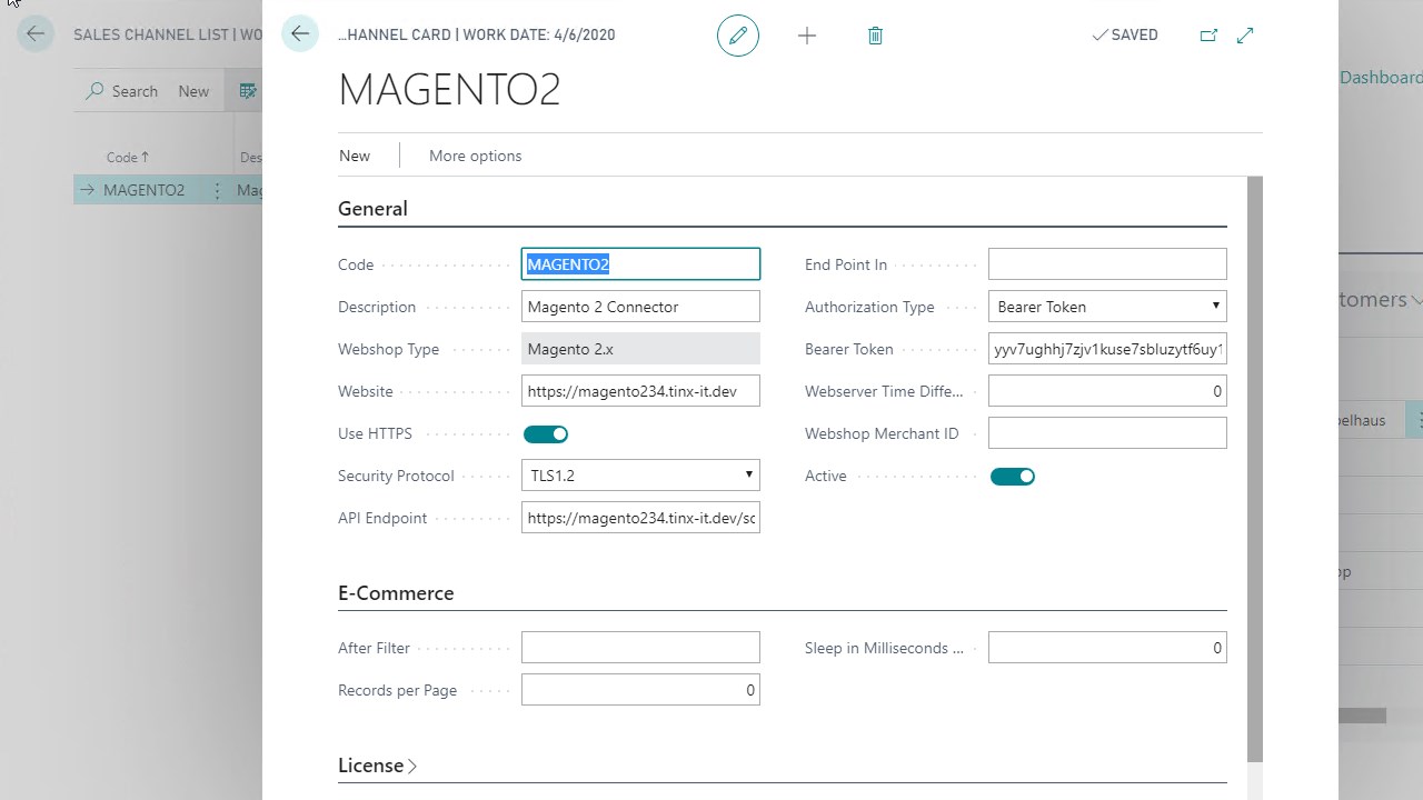 Snapshot 3 of Tinx Magento 2 Connector