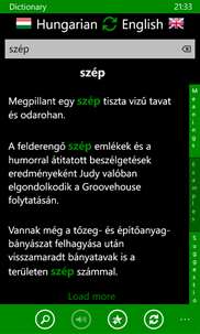 Hungarian - English screenshot 5